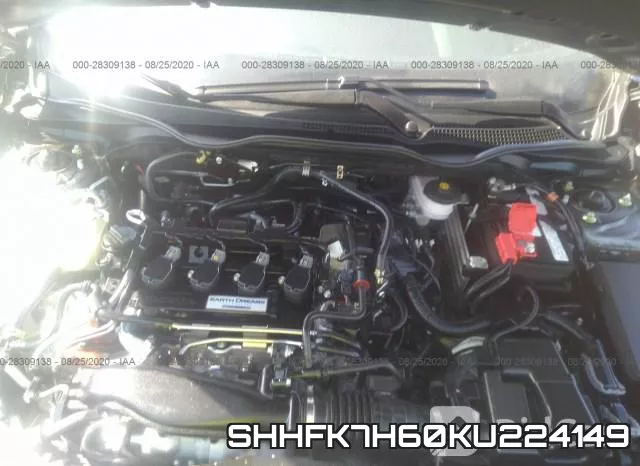 SHHFK7H60KU224149 фото 2