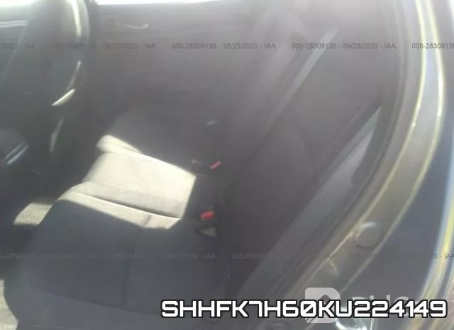 SHHFK7H60KU224149 фото 9