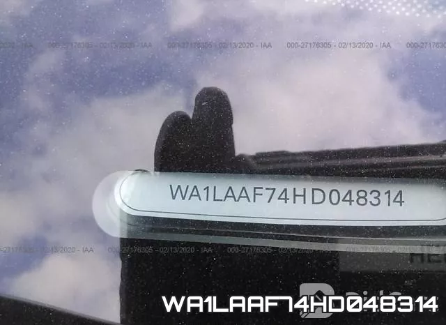 WA1LAAF74HD048314 фото 10