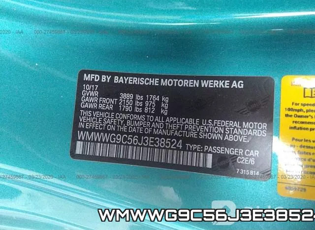 WMWWG9C56J3E38524 фото 9