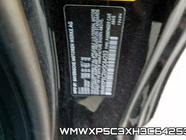 WMWXP5C3XH3C64253 фото 2