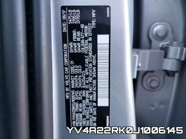 YV4A22RK0J1006145 фото 2