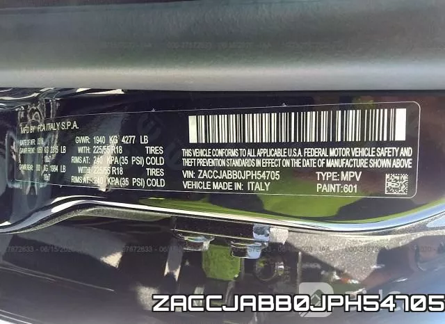 ZACCJABB0JPH54705 фото 10