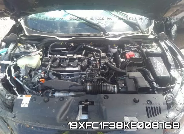 19XFC1F38KE008768 фото 2