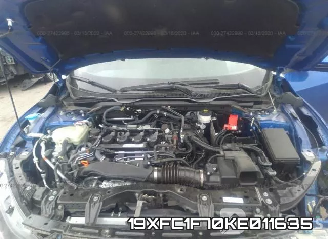 19XFC1F70KE011635 фото 2