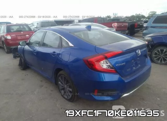 19XFC1F70KE011635 фото 4