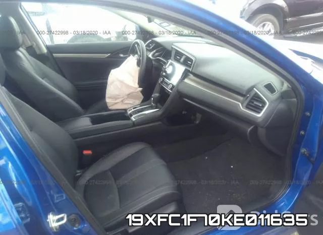19XFC1F70KE011635 фото 6