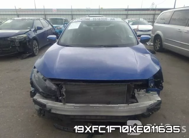 19XFC1F70KE011635 фото 7