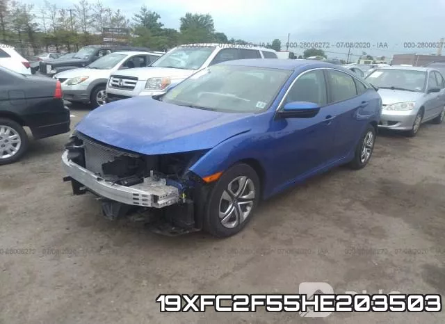 19XFC2F55HE203503 фото 3