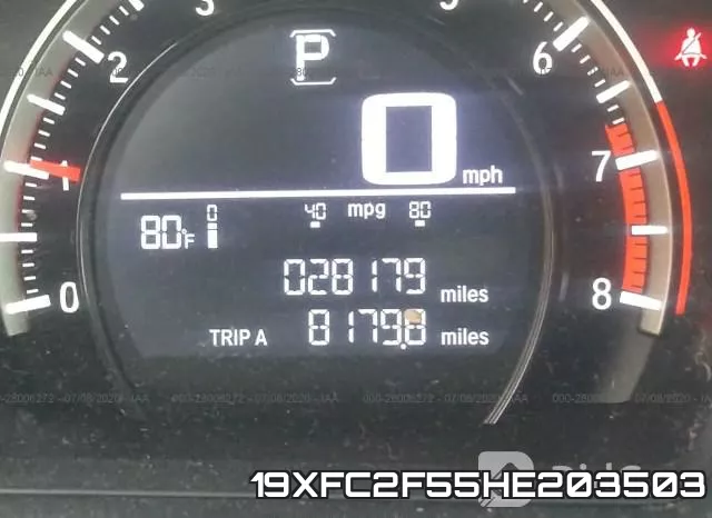 19XFC2F55HE203503 фото 8