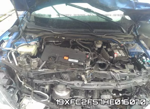 19XFC2F57HE016070 фото 2