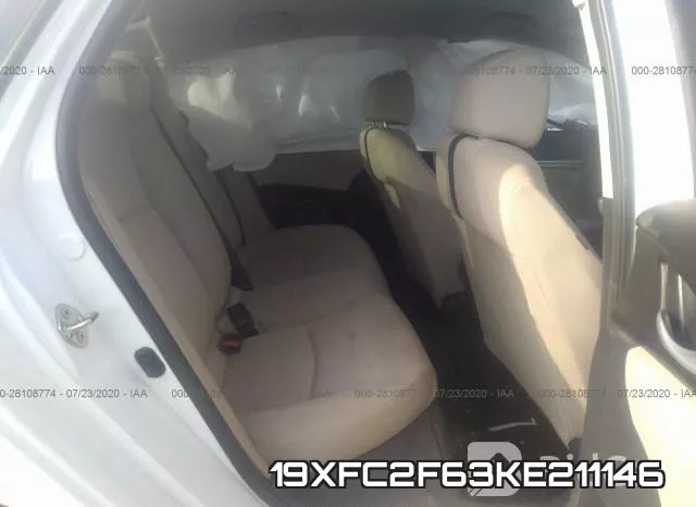 19XFC2F63KE211146 фото 9