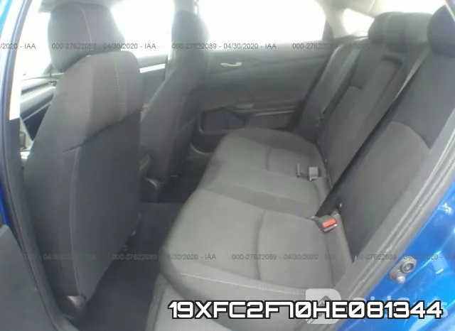 19XFC2F70HE081344 фото 9
