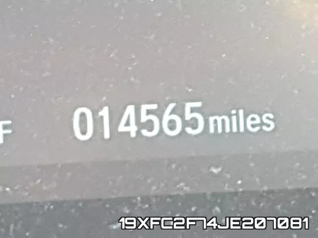 19XFC2F74JE207081 фото 9