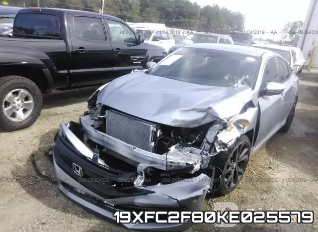 19XFC2F80KE025579 фото 3