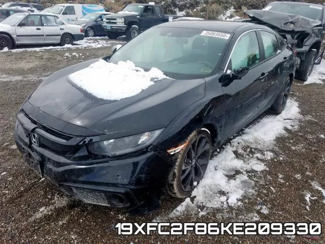 19XFC2F86KE209330 фото 3