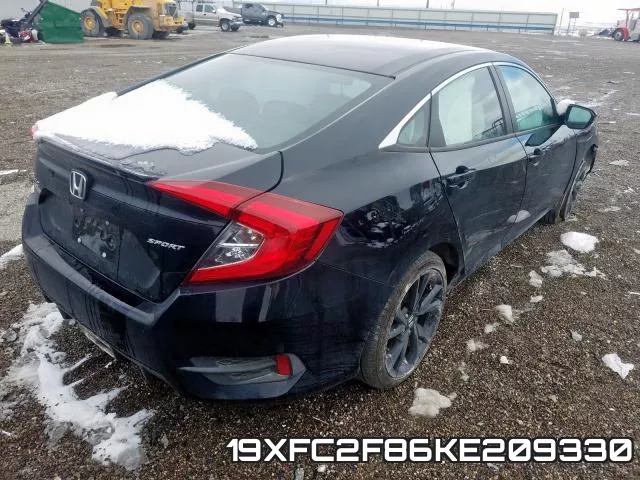 19XFC2F86KE209330 фото 5
