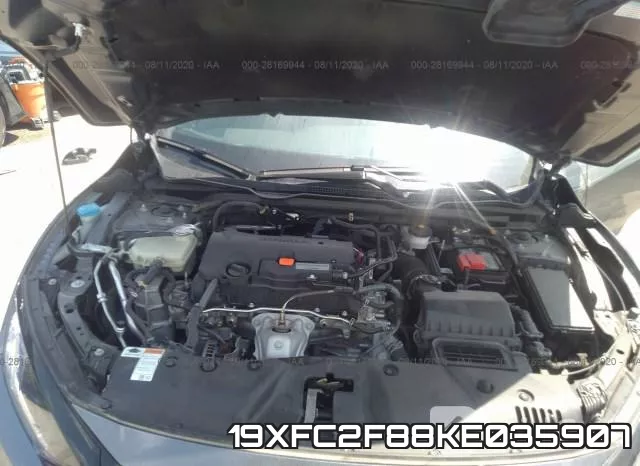19XFC2F88KE035907 фото 2