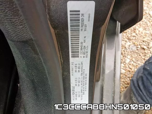 1C3CCCAB8HN501050 фото 2