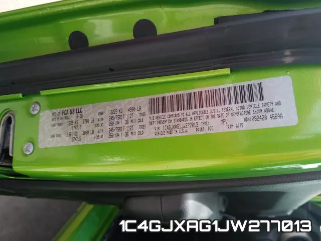 1C4GJXAG1JW277013 фото 2