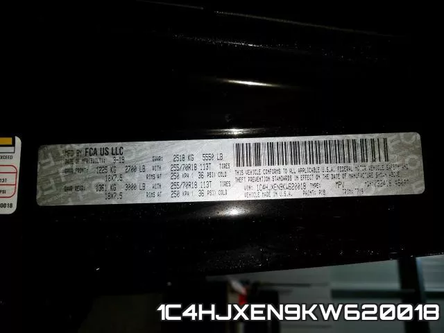 1C4HJXEN9KW620018 фото 2