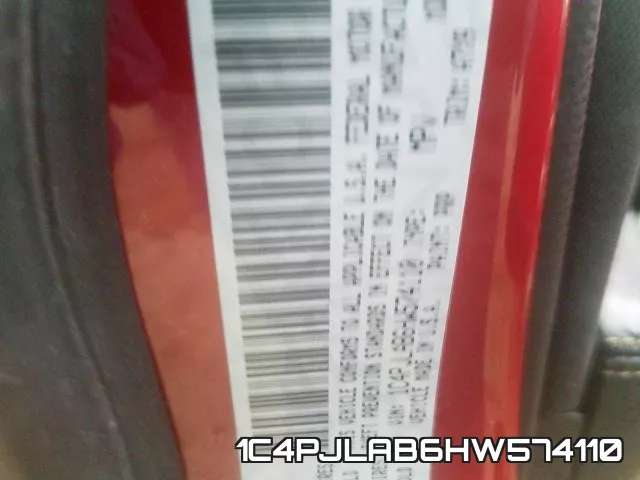 1C4PJLAB6HW574110 фото 2