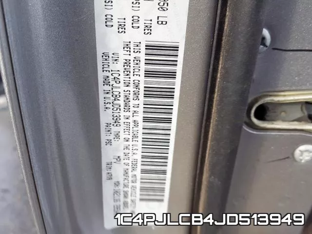 1C4PJLCB4JD513949 фото 2