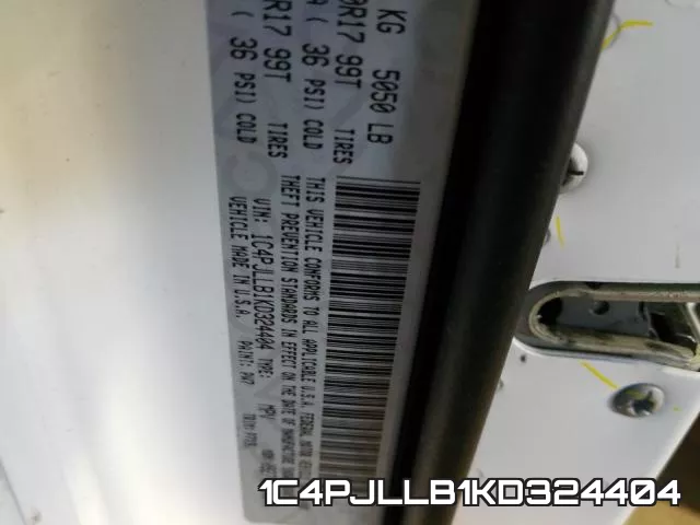 1C4PJLLB1KD324404 фото 2