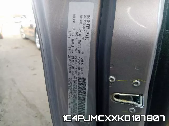 1C4PJMCXXKD107807 фото 2