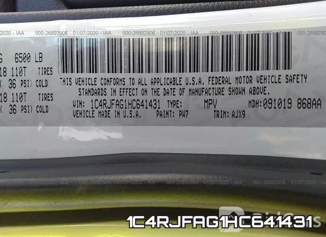 1C4RJFAG1HC641431 фото 10