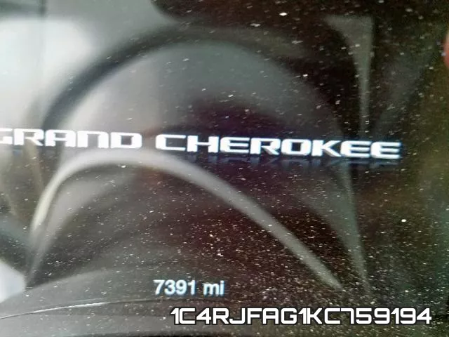 1C4RJFAG1KC759194 фото 9