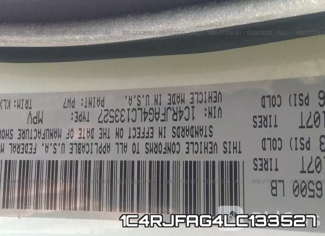 1C4RJFAG4LC133527 фото 10