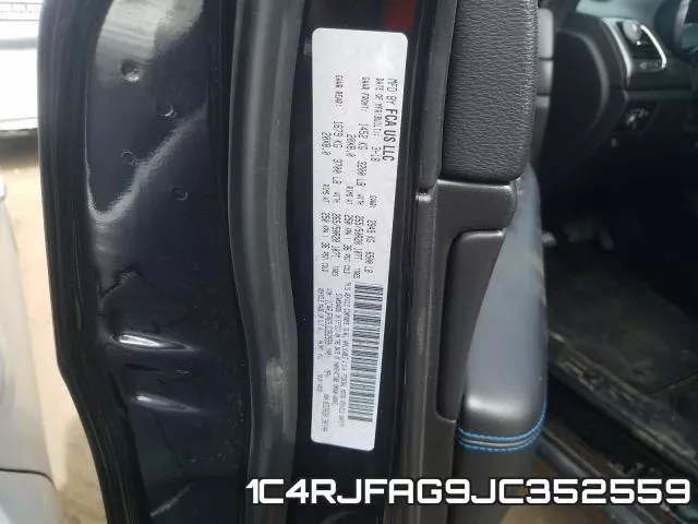1C4RJFAG9JC352559 фото 2