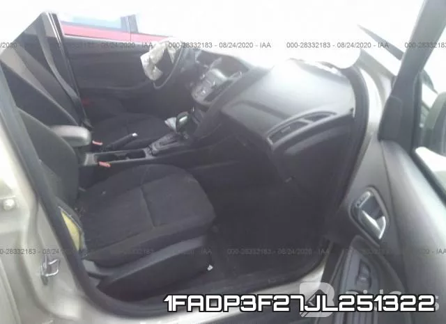 1FADP3F27JL251322 фото 6