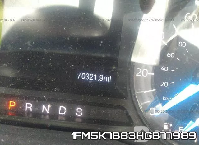 1FM5K7B83HGB77989 фото 7