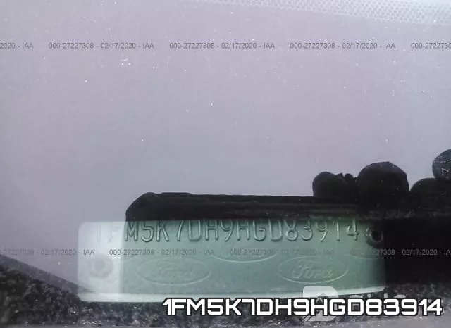 1FM5K7DH9HGD83914 фото 10