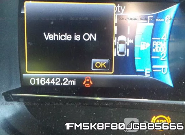 1FM5K8F80JGB85666 фото 8