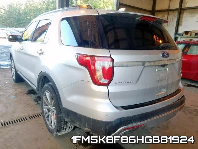 1FM5K8F86HGB81924 фото 4