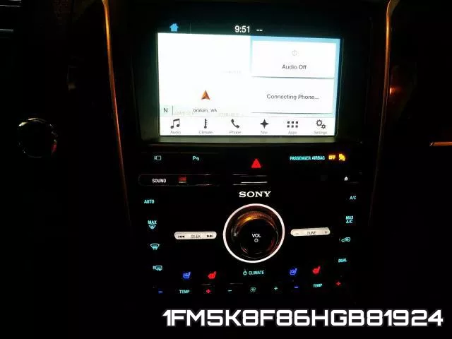 1FM5K8F86HGB81924 фото 10