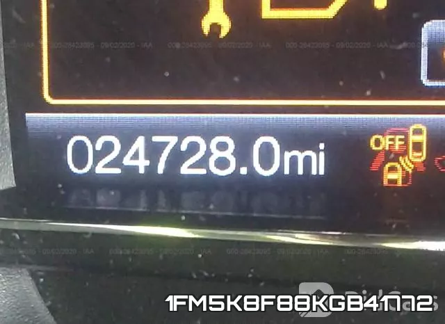 1FM5K8F88KGB41772 фото 8