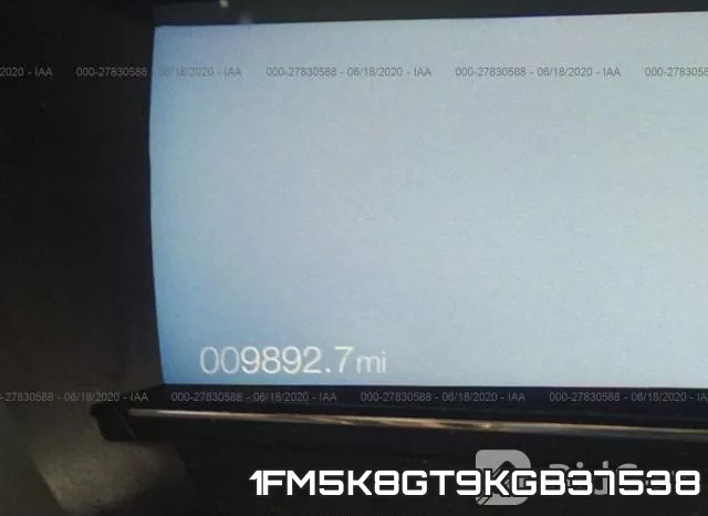 1FM5K8GT9KGB37538 фото 8