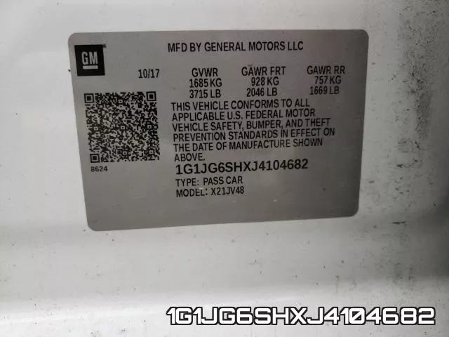 1G1JG6SHXJ4104682 фото 2