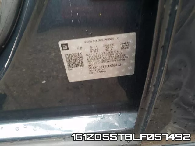 1G1ZD5ST8LF057492 фото 2