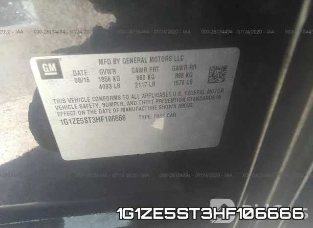 1G1ZE5ST3HF106666 фото 10