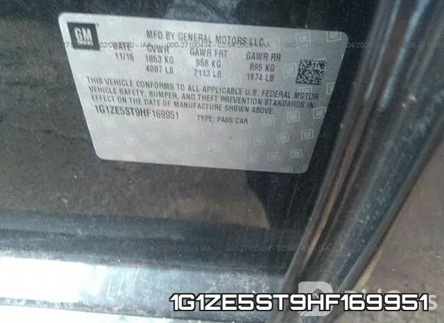 1G1ZE5ST9HF169951 фото 10