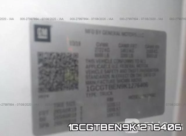 1GCGTBEN9K1276406 фото 10