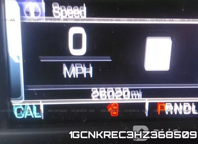 1GCNKREC3HZ368509 фото 8