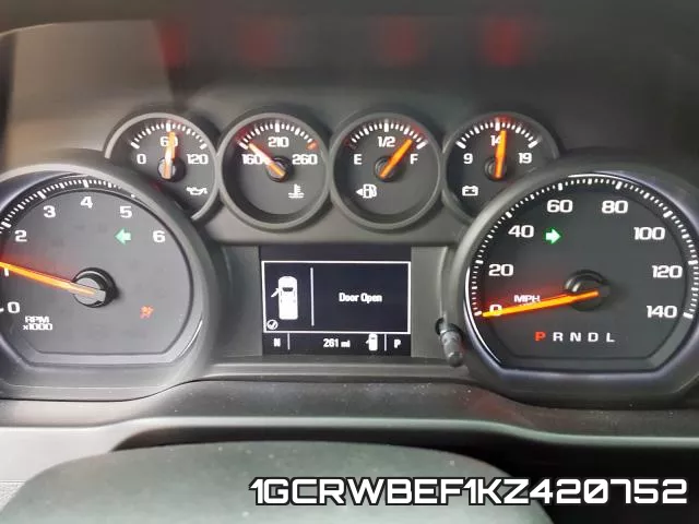1GCRWBEF1KZ420752 фото 9