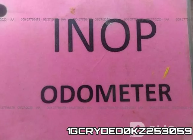 1GCRYDED0KZ253059 фото 8