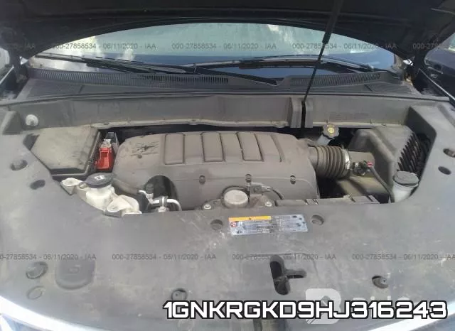 1GNKRGKD9HJ316243 фото 2
